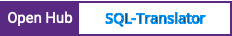 Open Hub project report for SQL-Translator