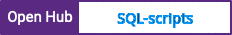Open Hub project report for SQL-scripts