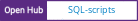 Open Hub project report for SQL-scripts