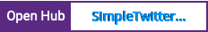 Open Hub project report for SimpleTwitter NodeJS