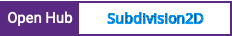 Open Hub project report for Subdivision2D