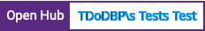 Open Hub project report for TDoDBP's Test
