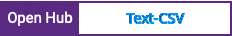 Open Hub project report for Text-CSV