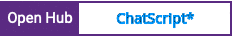 Open Hub project report for ChatScript*