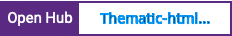 Open Hub project report for Thematic-html5boilerplate