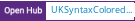 Open Hub project report for UKSyntaxColoredTextDocument