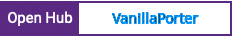 Open Hub project report for VanillaPorter