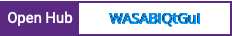 Open Hub project report for WASABIQtGui