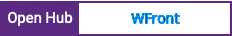 Open Hub project report for WFront