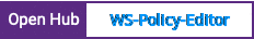 Open Hub project report for WS-Policy-Editor