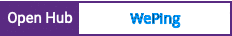 Open Hub project report for WePing