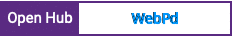 Open Hub project report for WebPd