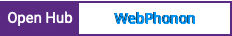 Open Hub project report for WebPhonon
