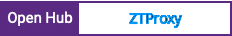 Open Hub project report for ZTProxy