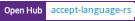 Open Hub project report for accept-language-rs