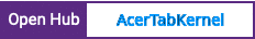 Open Hub project report for AcerTabKernel