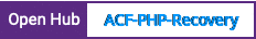 Open Hub project report for ACF-PHP-Recovery