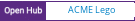 Open Hub project report for ACME Lego