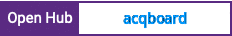 Open Hub project report for acqboard