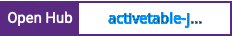 Open Hub project report for activetable-jsinput