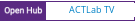 Open Hub project report for ACTLab TV