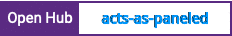 Open Hub project report for acts-as-paneled