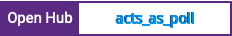Open Hub project report for acts_as_poll