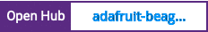 Open Hub project report for adafruit-beaglebone-io-python