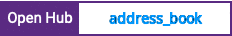 Open Hub project report for address_book