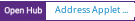 Open Hub project report for Address Applet (Swing)
