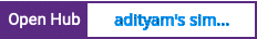 Open Hub project report for adityam's simple-slides