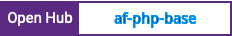 Open Hub project report for af-php-base
