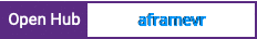 Open Hub project report for aframevr