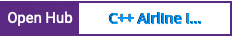 Open Hub project report for C++ Airline Inventory Management Library