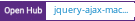 Open Hub project report for jquery-ajax-machine