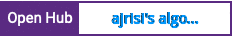 Open Hub project report for ajrisi's algorithms