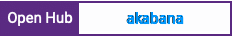 Open Hub project report for akabana