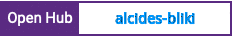 Open Hub project report for alcides-bliki