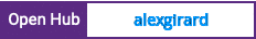 Open Hub project report for alexgirard