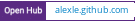 Open Hub project report for alexle.github.com