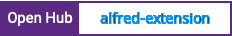 Open Hub project report for alfred-extension