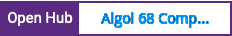 Open Hub project report for Algol 68 Compiler, Interpreter &