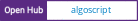 Open Hub project report for algoscript