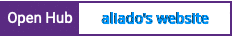 Open Hub project report for aliado's website