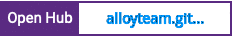 Open Hub project report for alloyteam.github.com