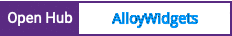 Open Hub project report for AlloyWidgets