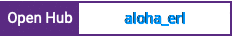 Open Hub project report for aloha_erl
