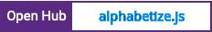 Open Hub project report for alphabetize.js