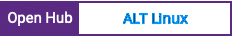 Open Hub project report for ALT Linux
