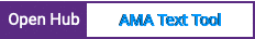 Open Hub project report for AMA Text Tool